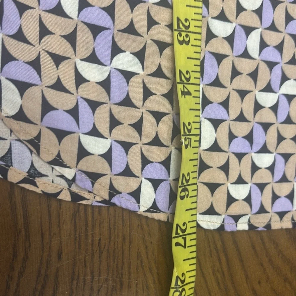 OLSEN Geometric Patterned Shirt - Picture 9 of 10